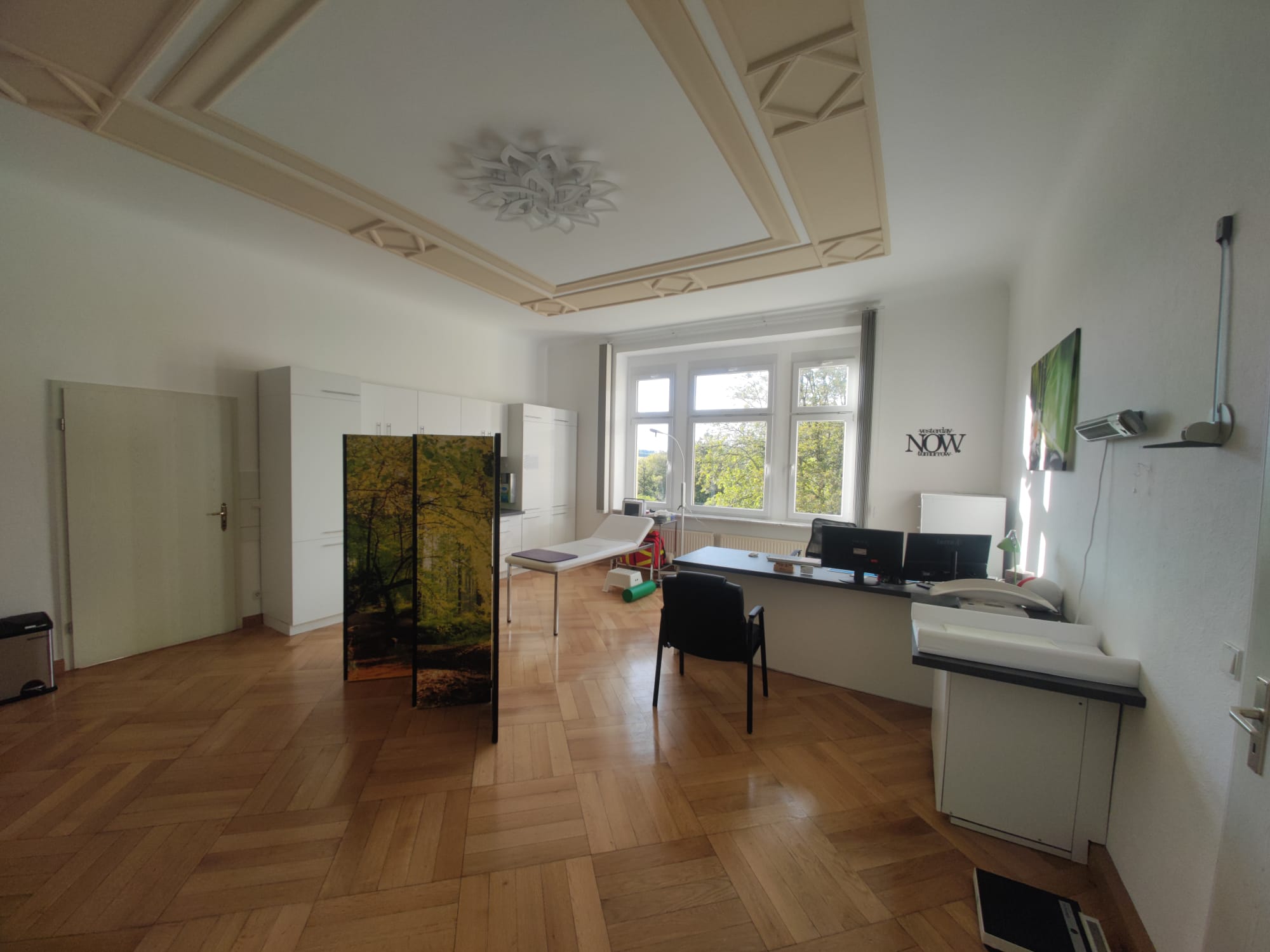 Arztzimmer der Hausarztpraxis Dr. Aurich