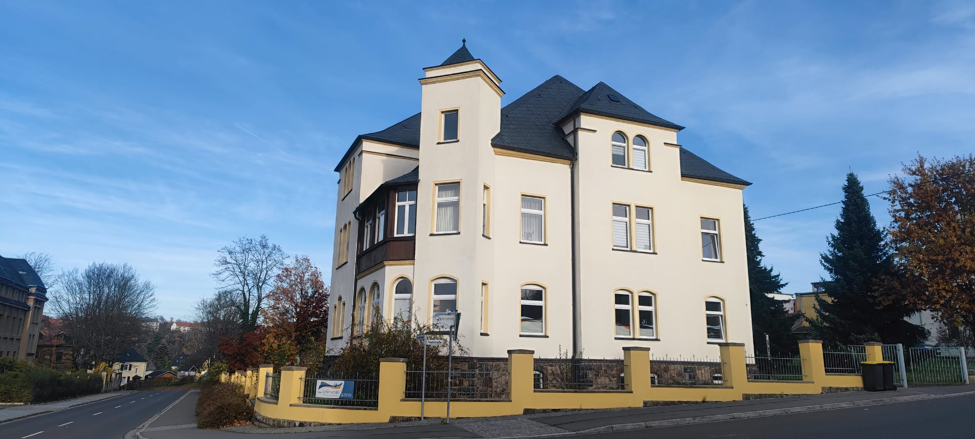 Gebäude der Hausarztpraxis Dr. Aurich
